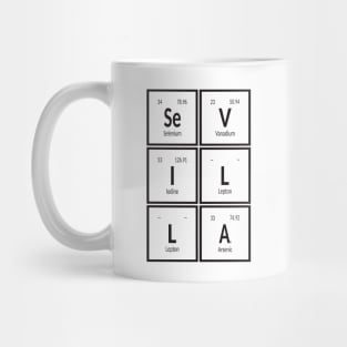 Sevilla City | Periodic Table Mug